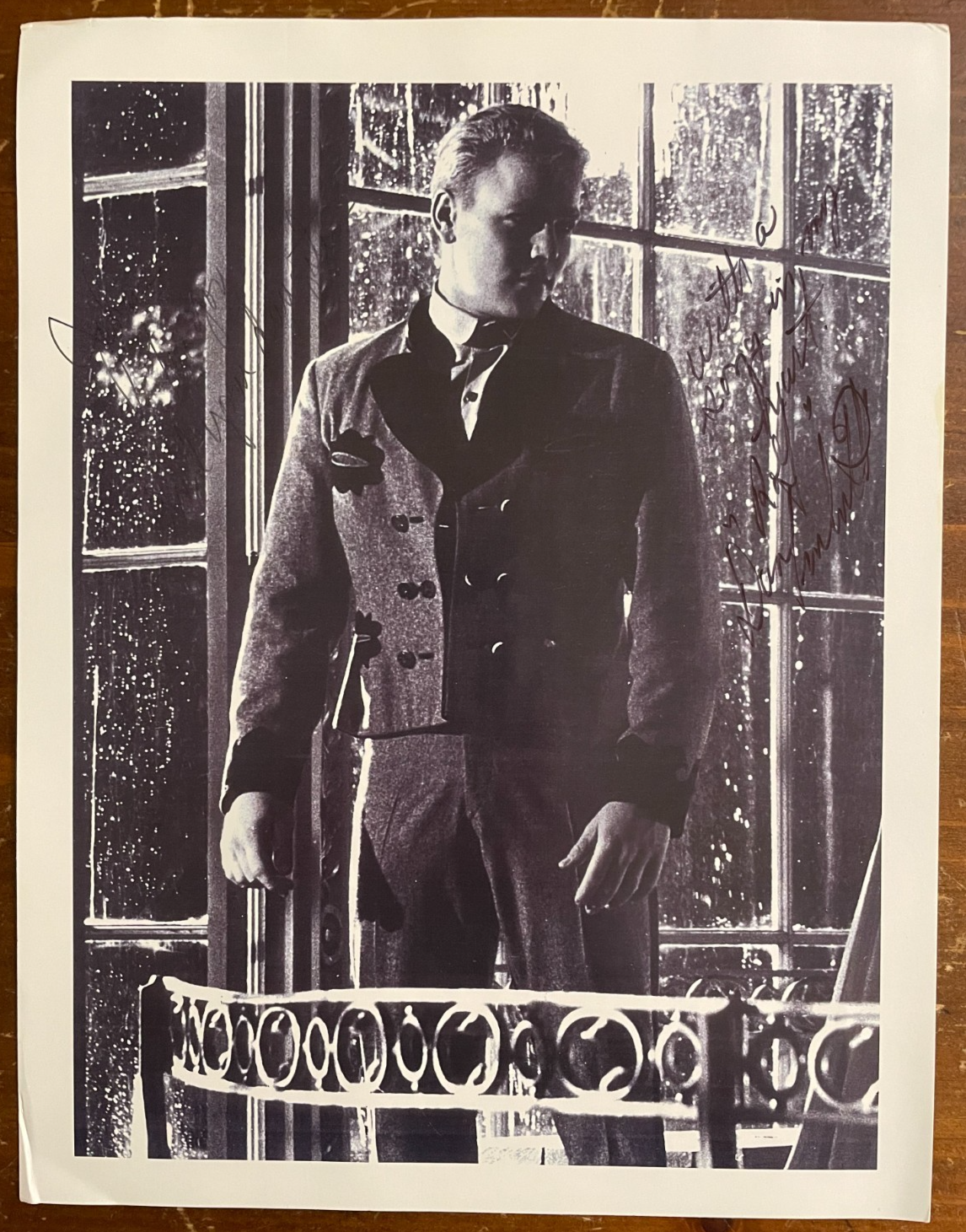 Daniel Truhitte Signed Autograph Signature 8x5x11 Sound of Music Photograph