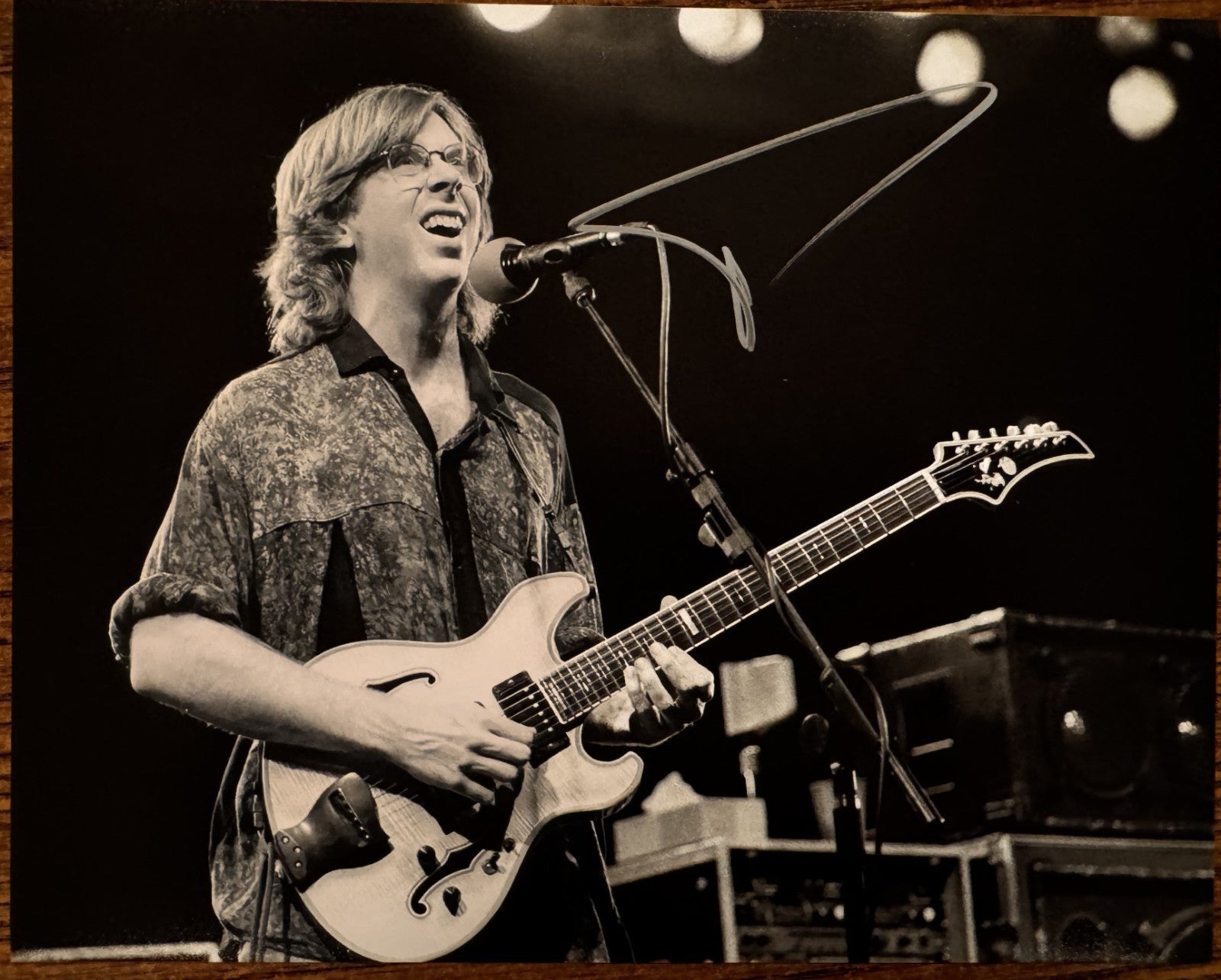 Trey Anastasio Phish Signed Autographed Signature 8x10 Matte Photograph COA