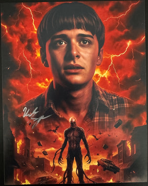 Noah Schnapp Will Byers Stranger Things Signed Autograph 8x10 Matte Photo COA