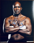 Evander Holyfield Signed Autographed Signature 8x10 Matte Photograph COA
