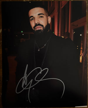 Drake Signed Autograph Signature 8x10 Matte Photograph COA