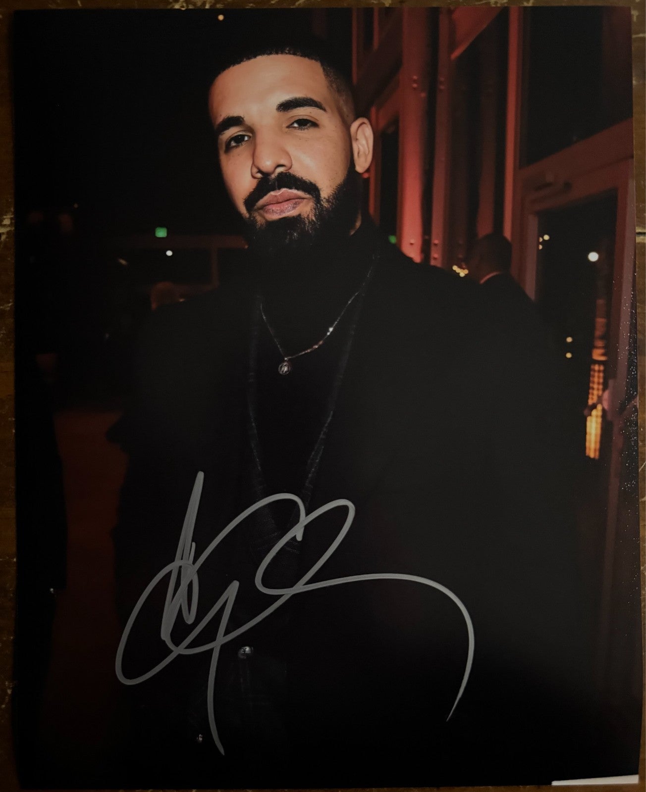 Drake Signed Autograph Signature 8x10 Matte Photograph COA