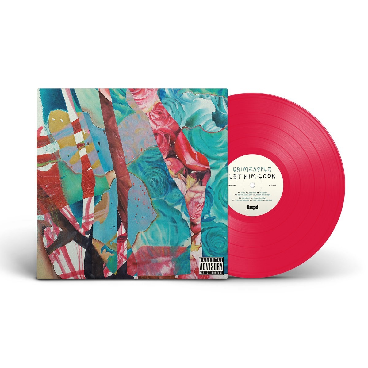 IN HAND!! Crimeapple Let Him Cook RED Vinyl Record Numbered 29/100 Daupe!