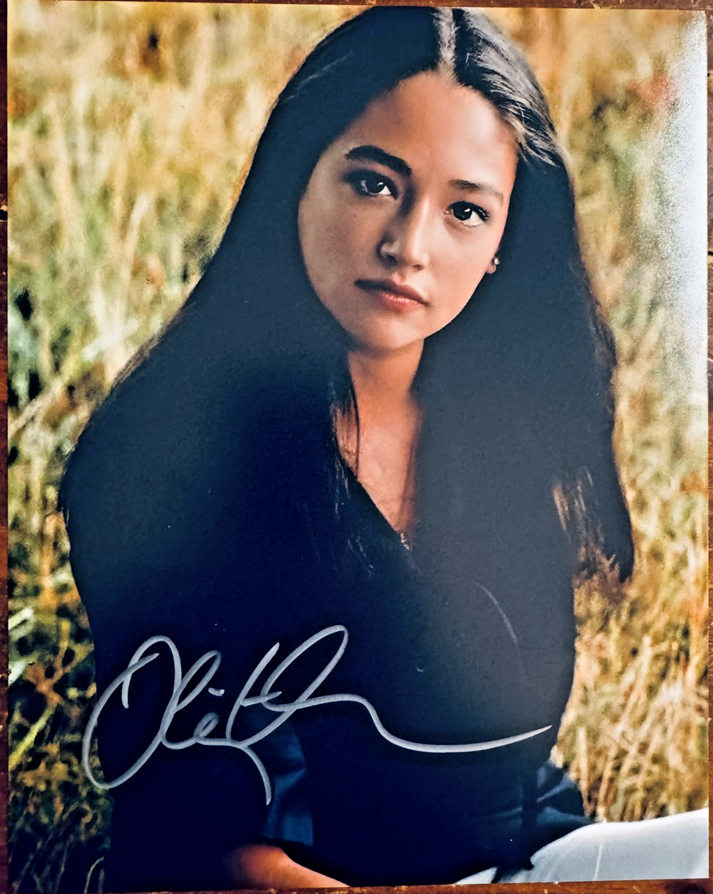 Olivia Hussey Signed Autographed Signature 8x10 Matte Photograph COA