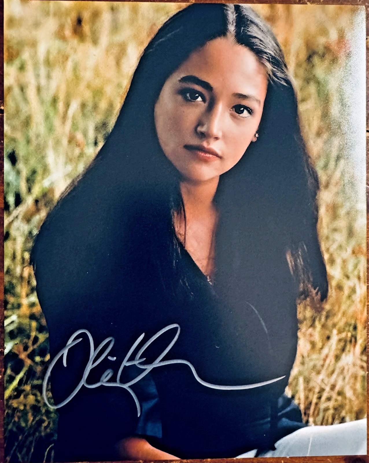 Olivia Hussey Signed Autographed Signature 8x10 Matte Photograph COA