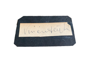 Vivien Leigh Signed Autograph Signature 2.75x0.75 Vintage Cut Paper