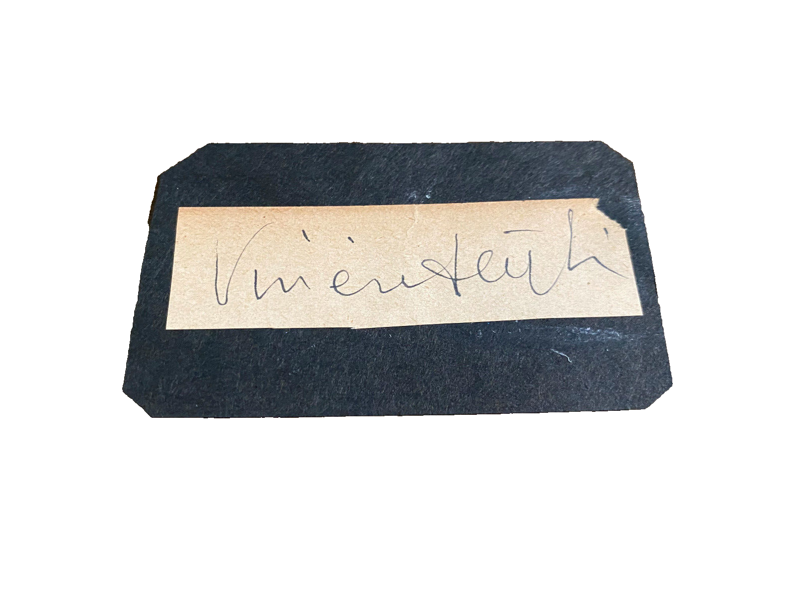 Vivien Leigh Signed Autograph Signature 2.75x0.75 Vintage Cut Paper