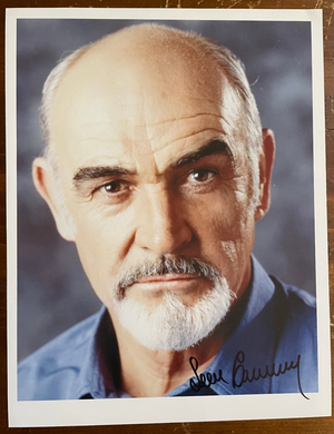 Sean Connery Signed Autograph 8x10 Color Glossy Photograph