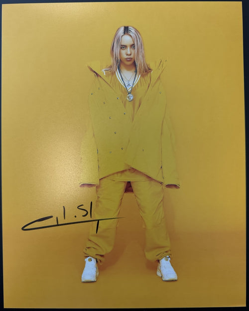 Billie Eilish Signed Autograph Signature 8x10 Matte Photograph COA