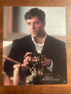 Russell Crowe Signed Autograph Signature 8x10 Glossy Photograph A Beautiful Mind