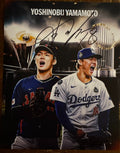 Yoshinobu Yamamoto Dodgers Signed Autograph Signature 8x10 Matte Photograph COA