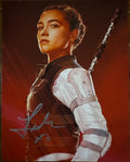 Florence Pugh Black Widow Signed Autographed Signature 8×10 Matte Photograph