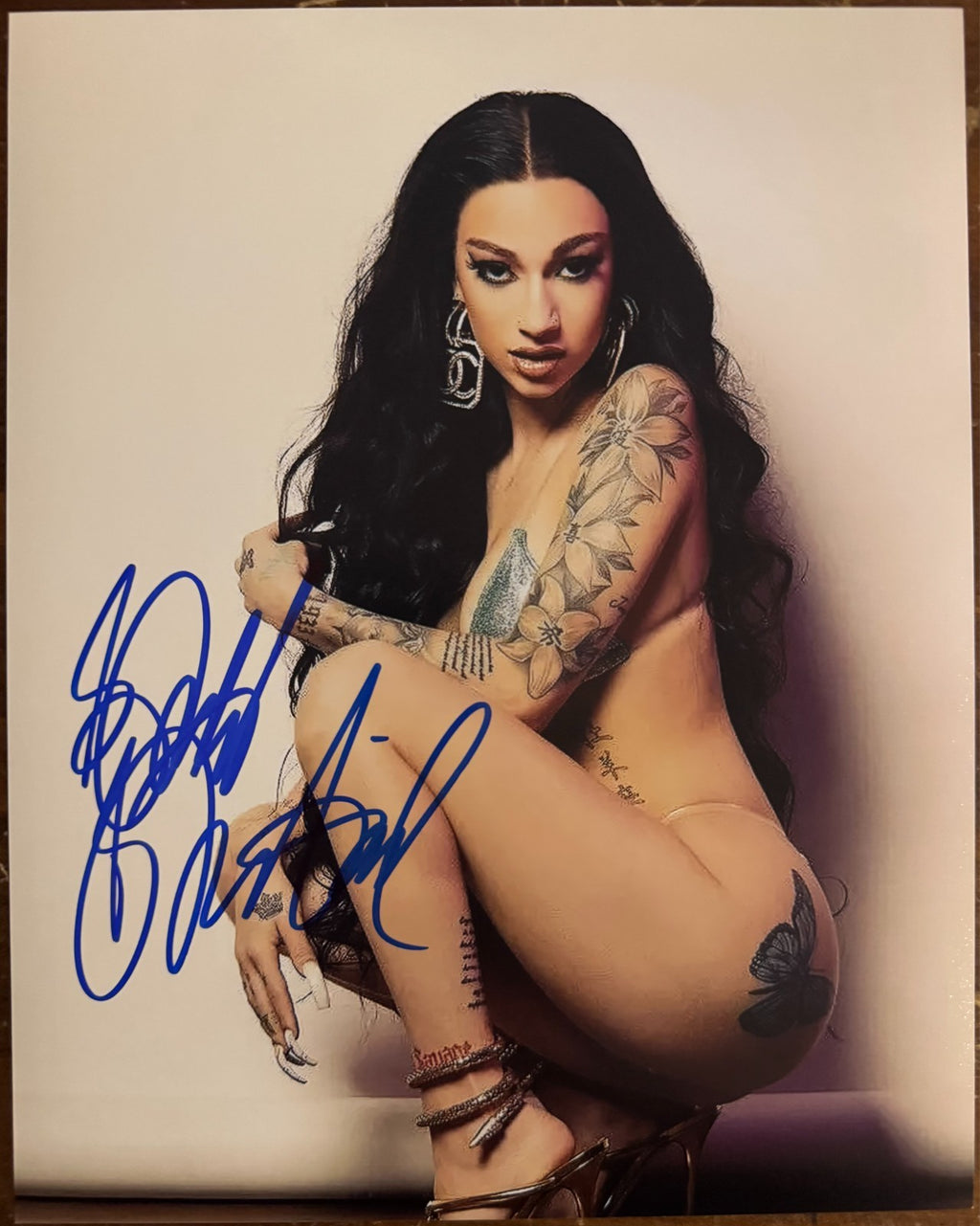 Bhad Bhabie Signed Autographed Signature 8x10 Matte Photograph COA
