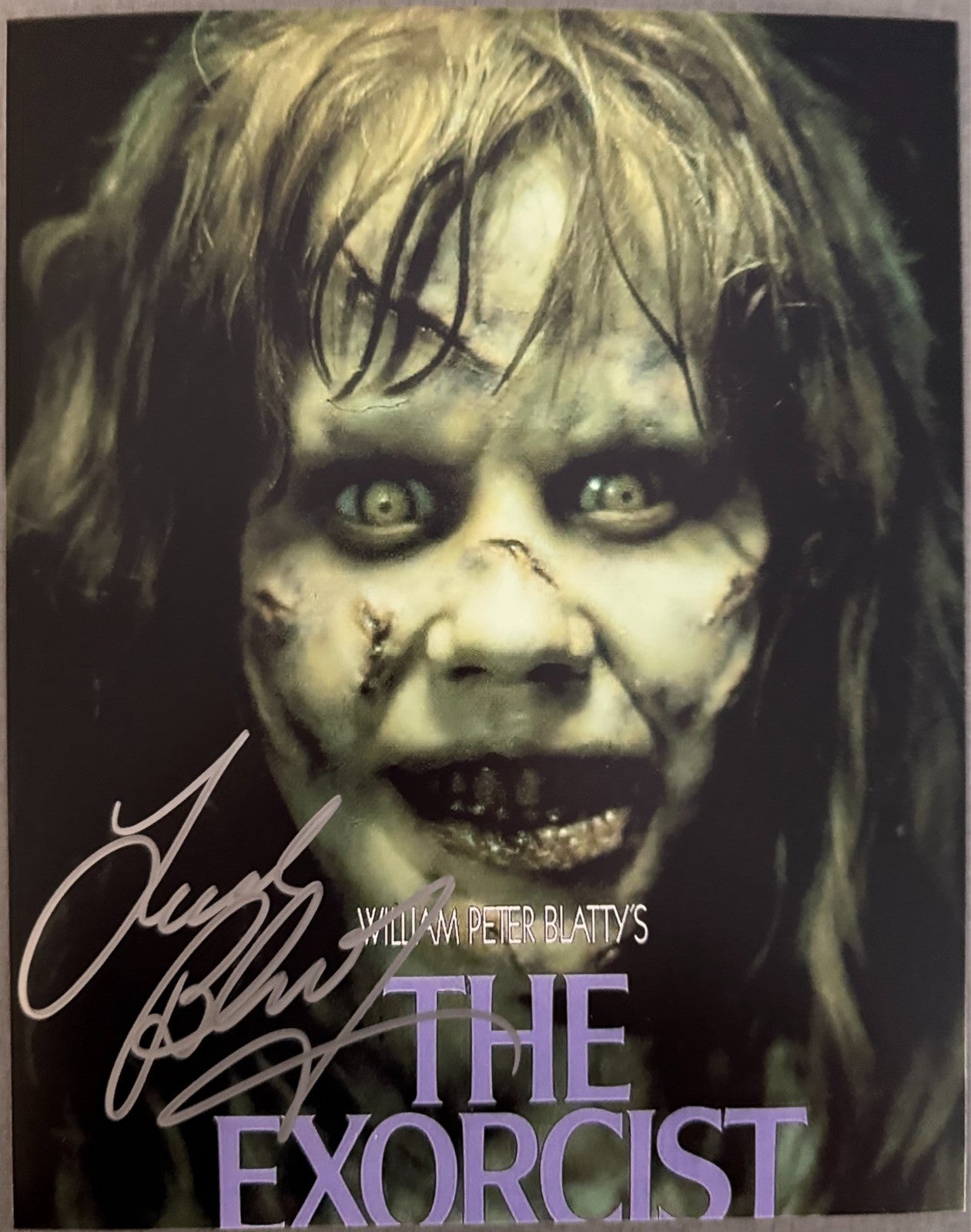Linda Blair The Exorcist Signed Autographed 8x10 Matte Photograph COA