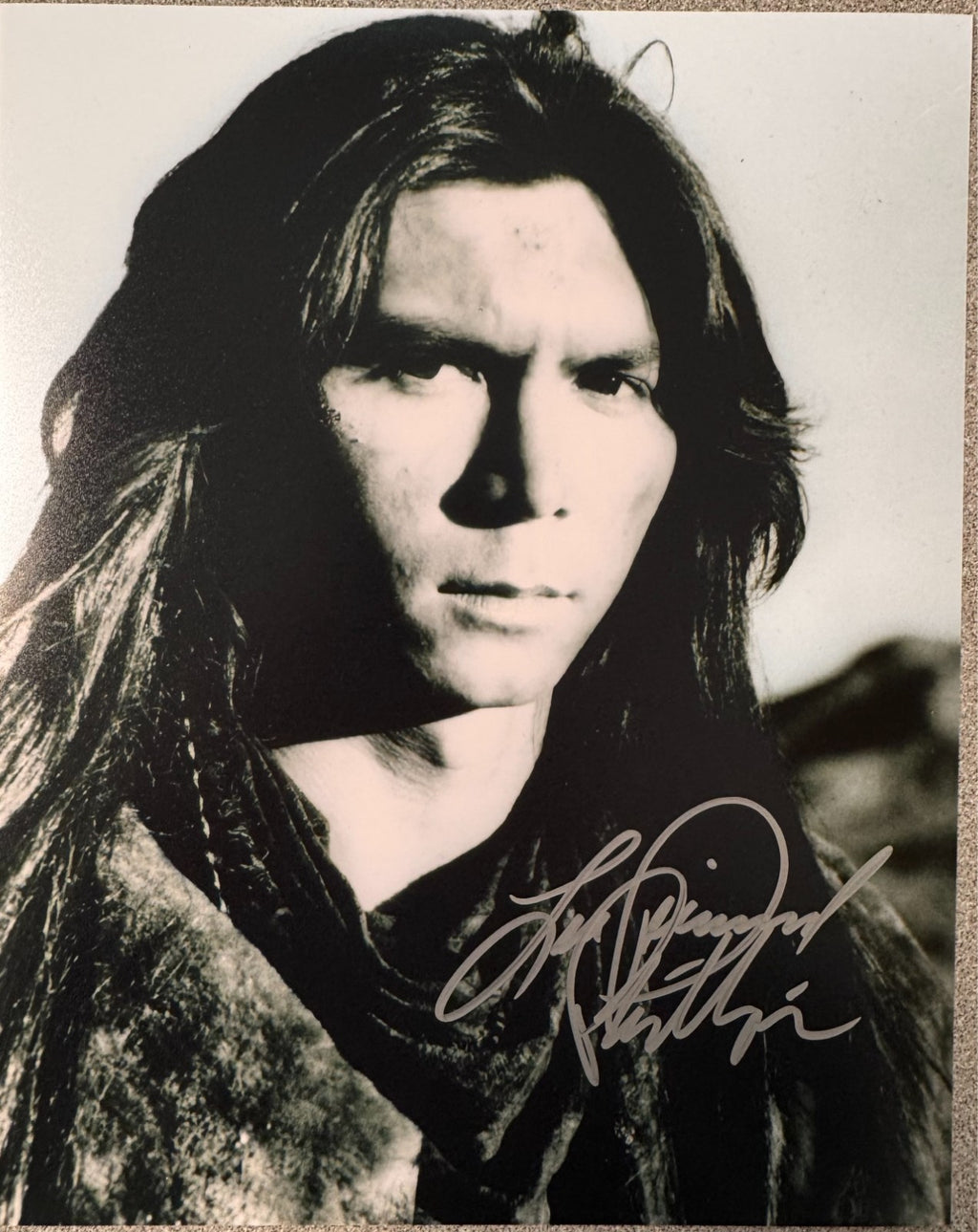 Lou Diamond Phillips Young Guns Autographed Signature 8x10 Matte Photograph COA