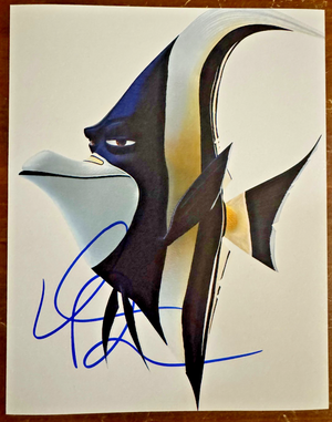 William Dafoe signed Autographed Signature 8x10 Matte Finding Nemo Photo COA