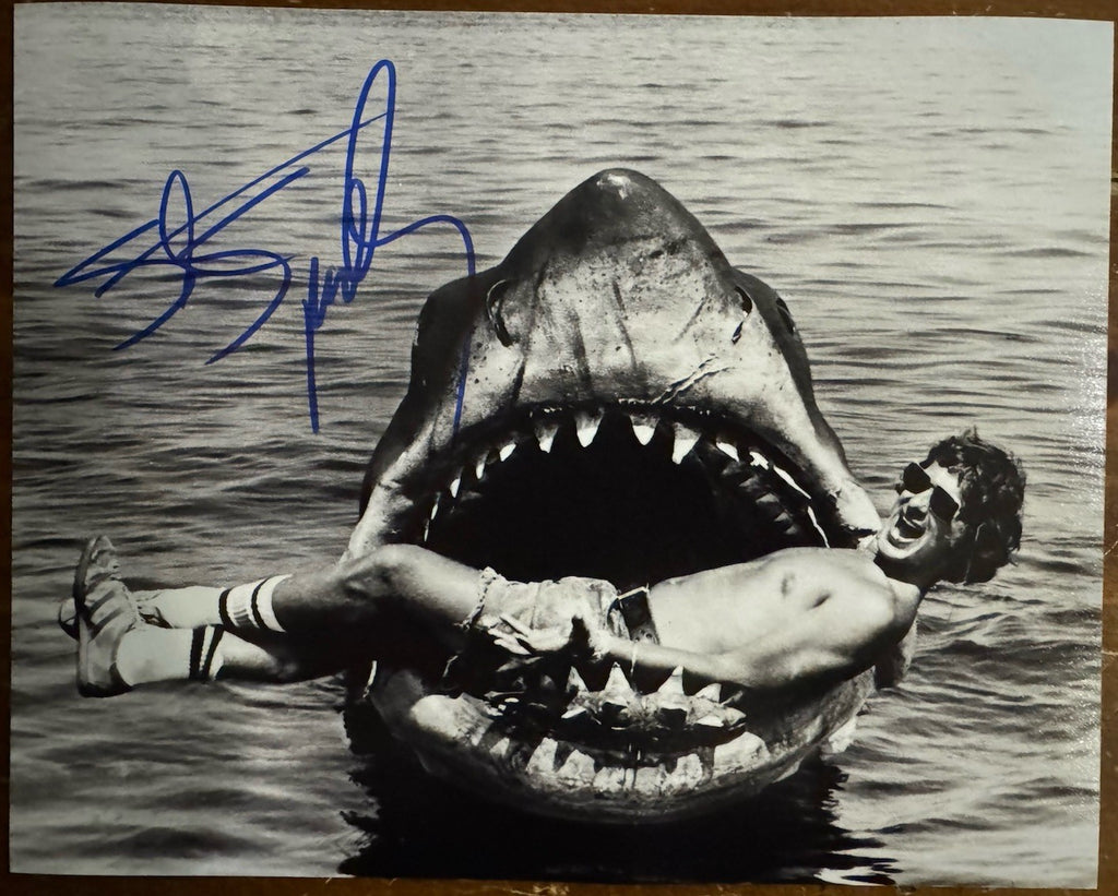 Steven Spielberg JAWS Signed Autograph Signature 8x10 Matte Photograph COA