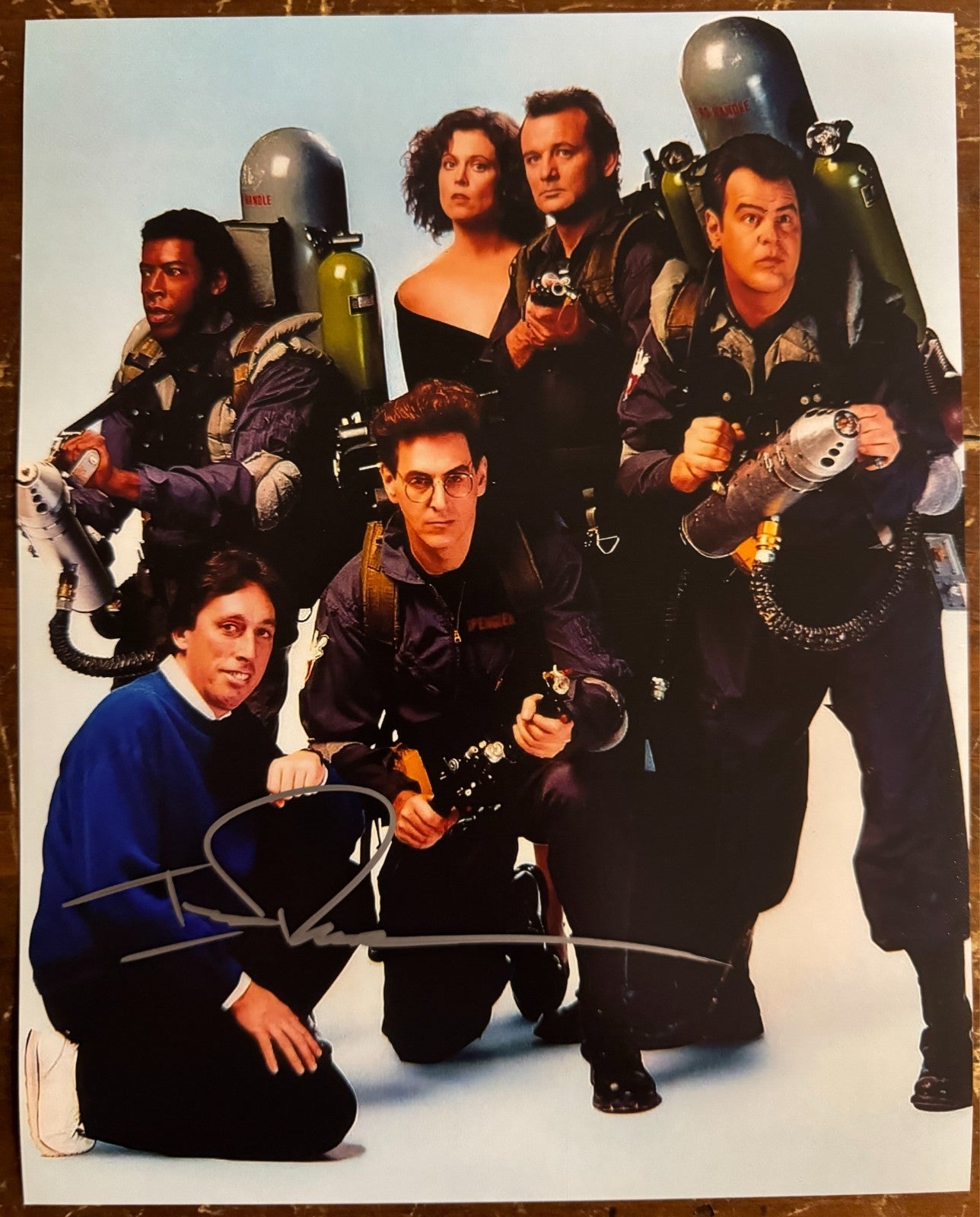 Ivan Reitman Ghostbusters Signed Autographed Signature 8x10 Matte Photograph COA