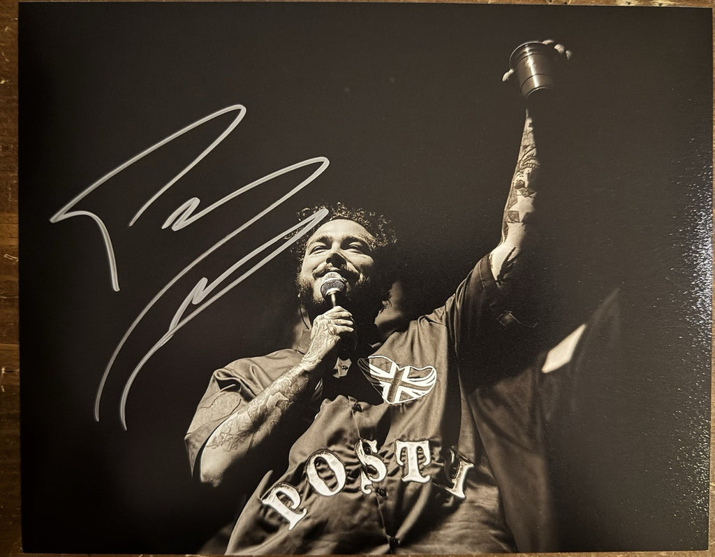 Post Malone Signed Autograph Signature 8x10 Matte Photograph COA