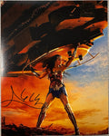Gal Gadot Wonder Woman signed Autographed Signature 8x10 matte photograph
