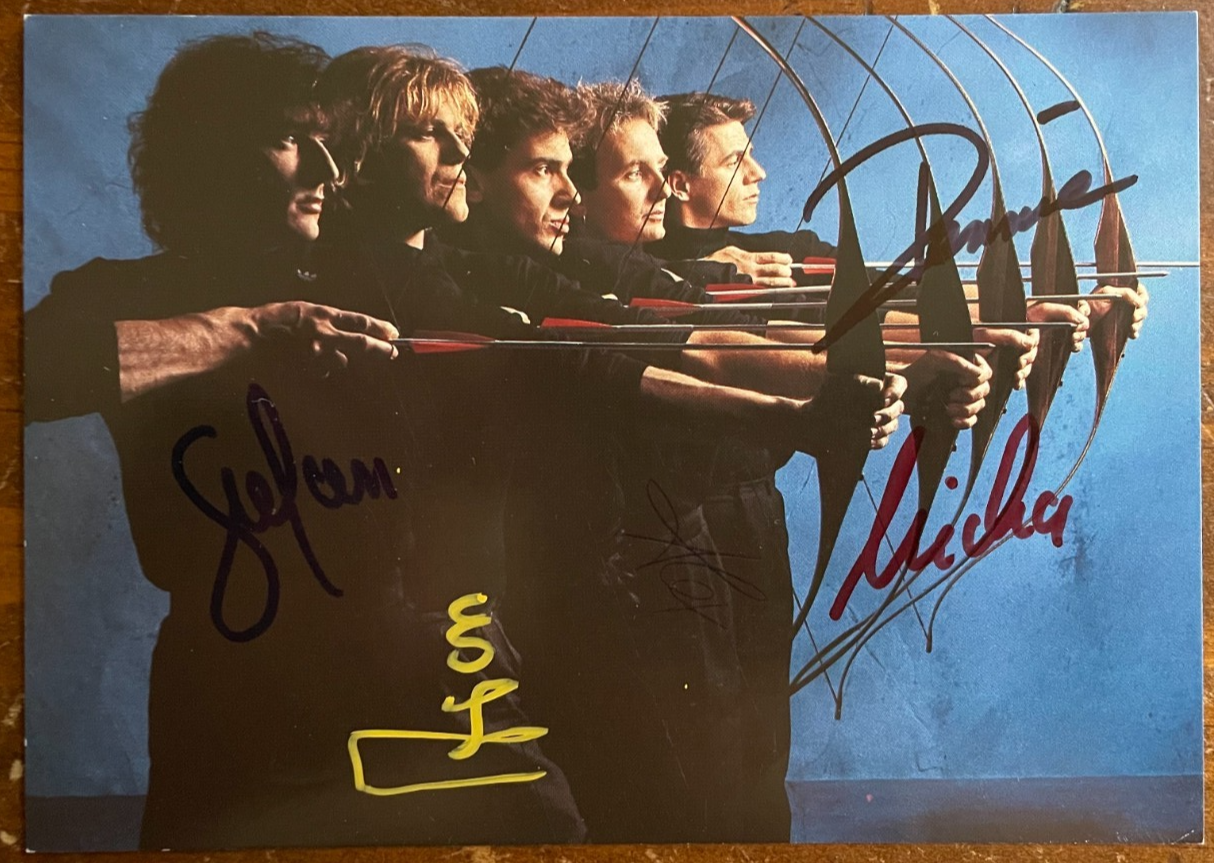 M?hener Freiheit Signed Autograph Signatures 4x6 Promo Photograph Signed by 5