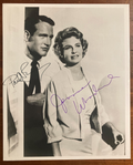 Paul Newman Joanne Woodward Signed Autograph Signatures Rally Round Flag Boys!