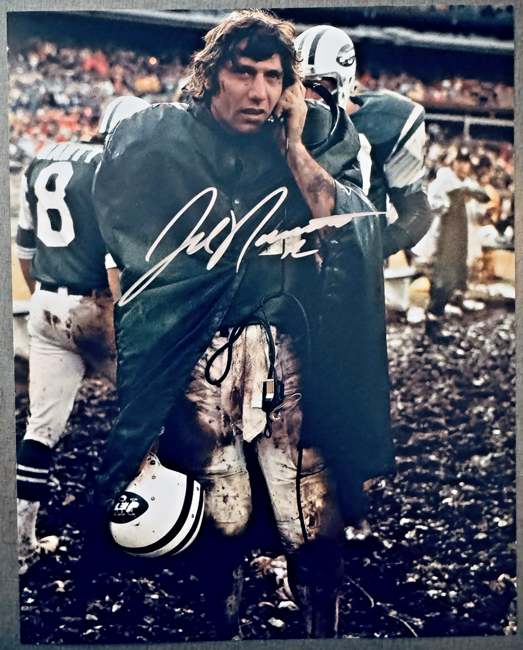 Joe Namath Signed Autographed Signature 8x10 Matte Photograph COA