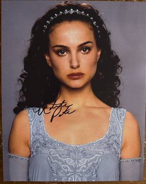 Natalie Portman Star Wars Signed Autographed Signature 8x10 Matte Photograph COA
