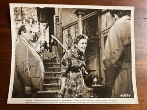Robert Morley Signed Autograph Signature 10x8 B&W Vintage Glossy Photograph