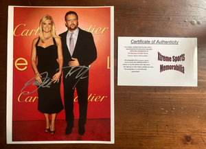 Tim McGraw & Faith Hill Signed Autograph Signatures 8.5x11 Glossy Photo With COA