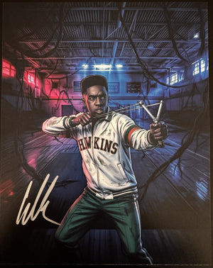 Caleb McGlaughlin Stranger Things Signed Autograph 8x10 Matte Photograph COA