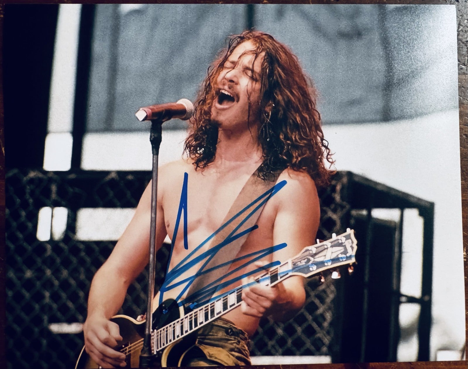 Chris Cornell Soundgarden Audioslave Signed Autographed Signature 8x10 Matte COA