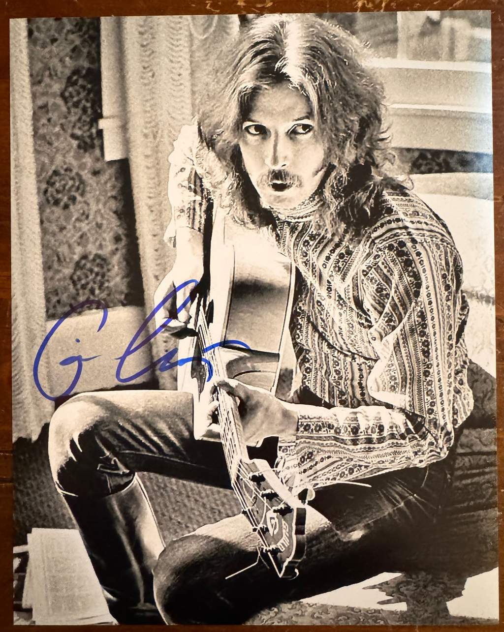 Eric Clapton Signed Autographed 8x10 Matte Photograph COA