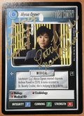 Alyssa Ogawa Signed Autograph Signature Star Trek First Contact Trading Card