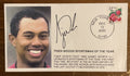 Tiger Woods Signed Autograph Signature 1st Day of Issue Collectible Envelope