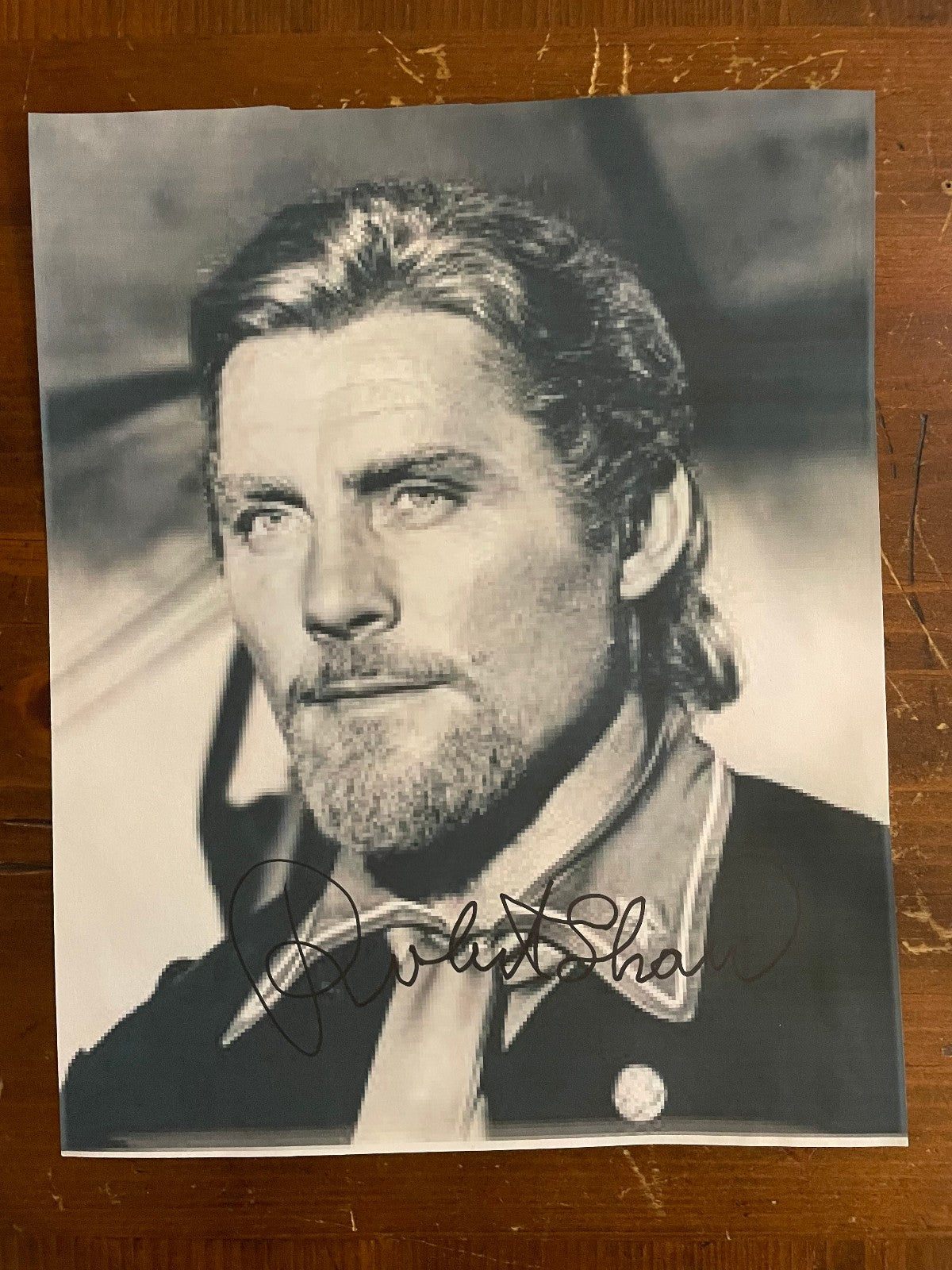 Robert Strauss Signed Autograph Signature 8.5x10.5 Printed Photograph w/real Sig