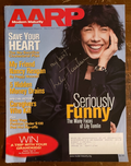 Lily Tomlin Signed Autograph Signature AARP Cut Magazine Cover