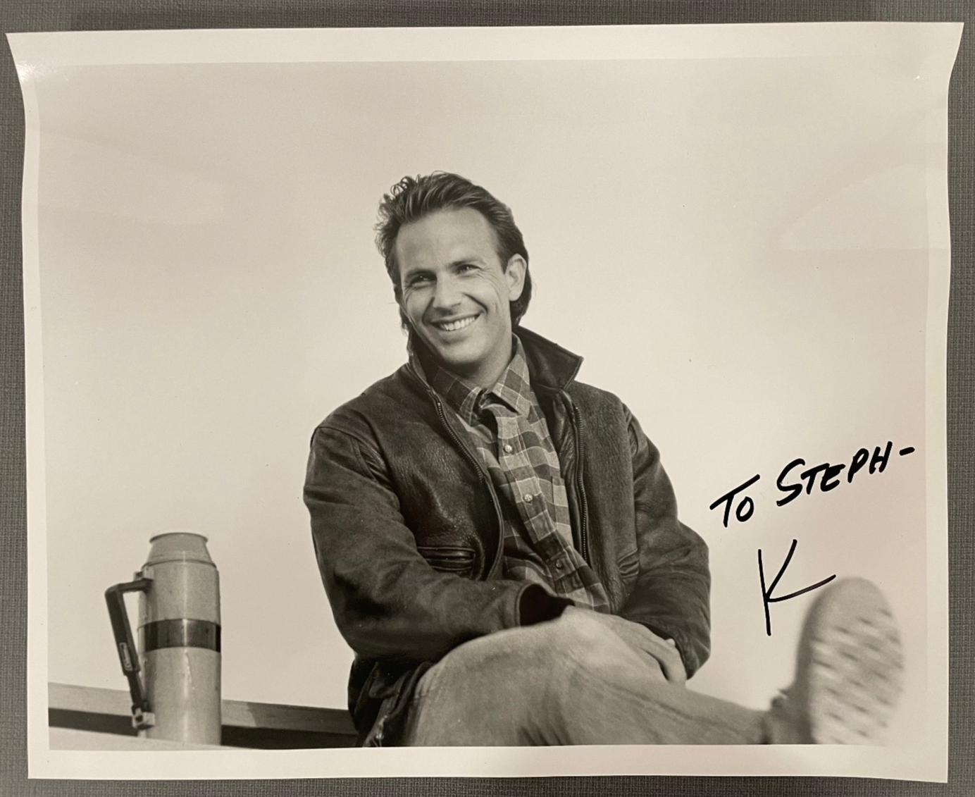 Kevin Costner Signed Autograph 10x8 Glossy Photograph Field of Dreams
