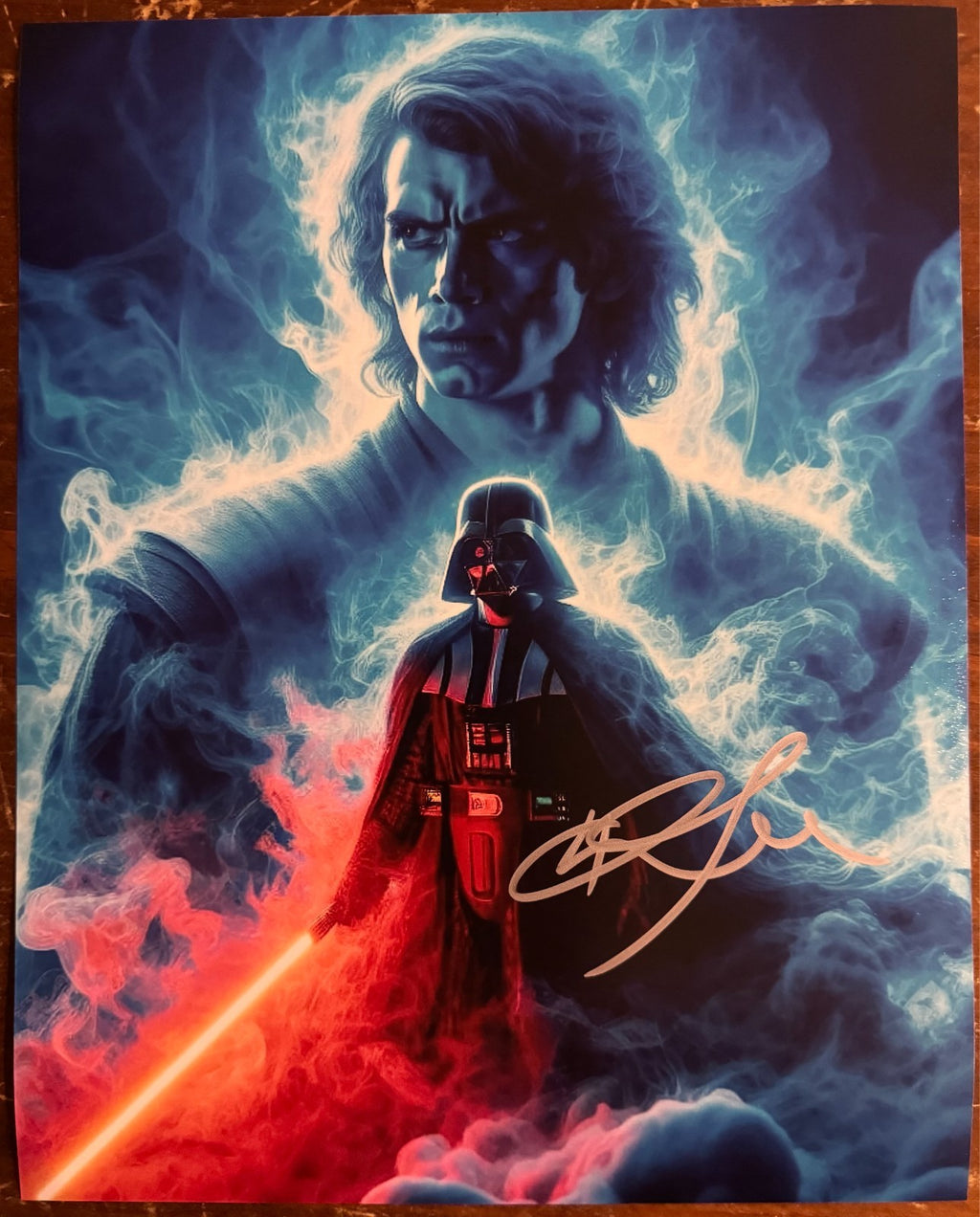 Hayden Christensen Signed Autograph 8x10 Matte Star Wars Photograph COA