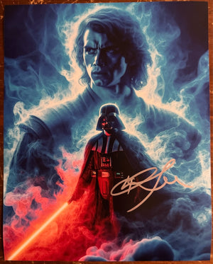 Hayden Christensen Signed Autograph 8x10 Matte Star Wars Photograph COA