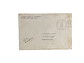 Ernest Rose Tex Lee Signed Autograph Signature 6x4 vintage Eisenhower Envelope