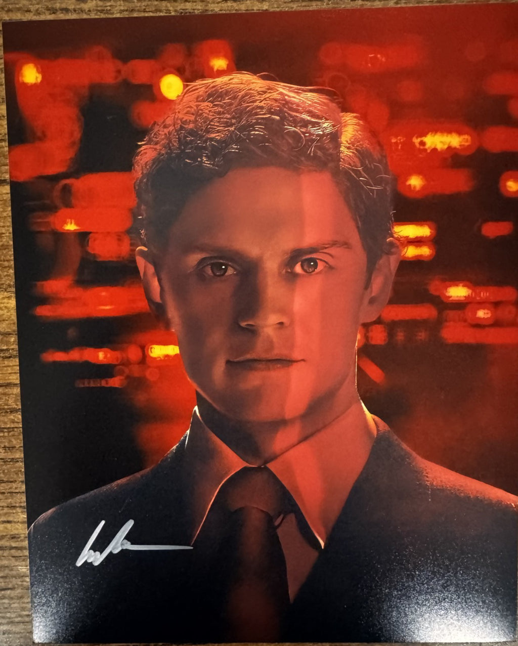 Evan Peters Tron Ares Signed Autographed Signature 8x10 Matte Photograph COA