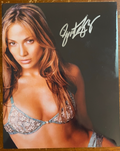 Jennifer Lopez signed Autograph Signature 8x10 Color Glossy Photograph