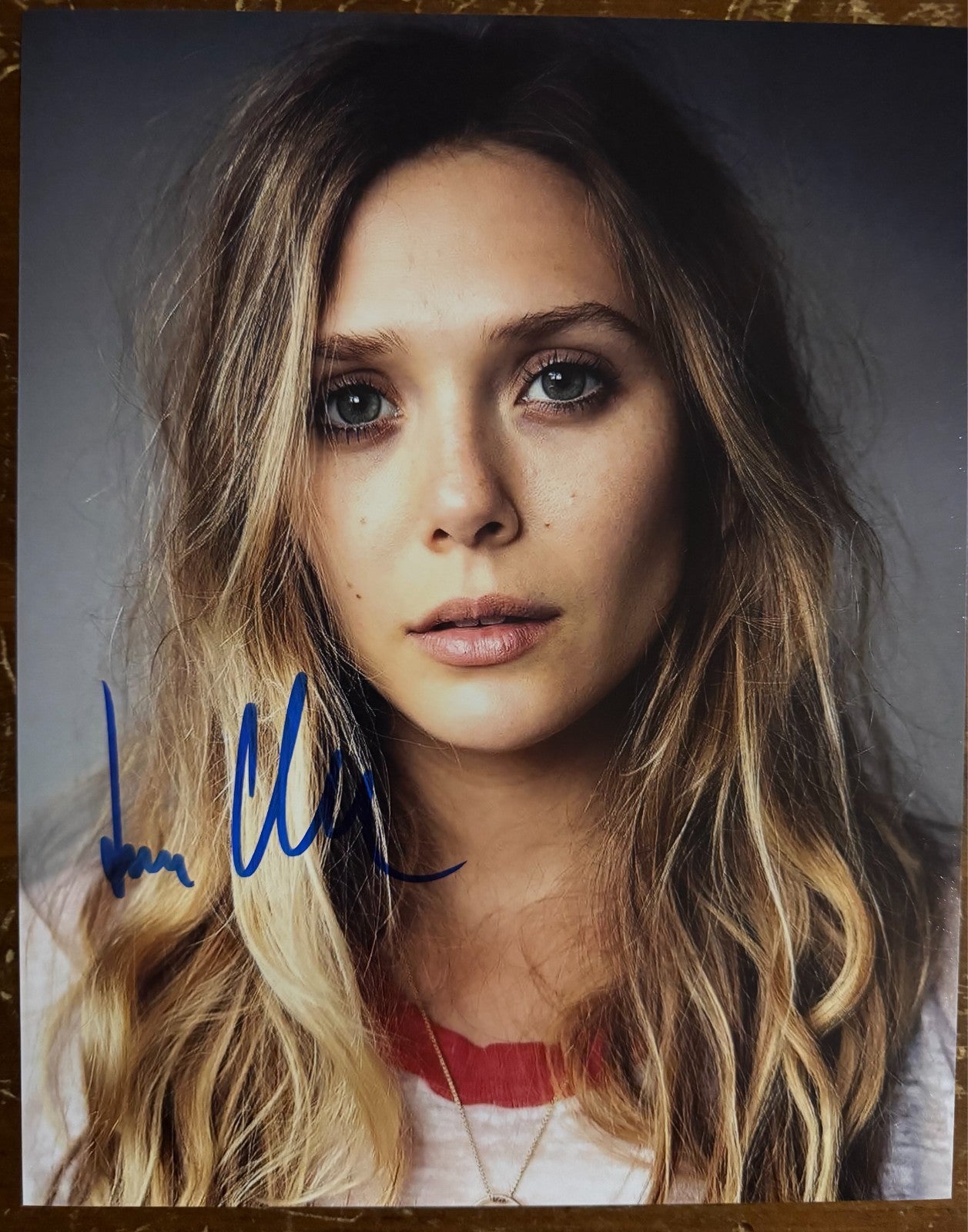 Elizabeth Olsen Signed Autographed Signature 8x10 Matte Photograph COA