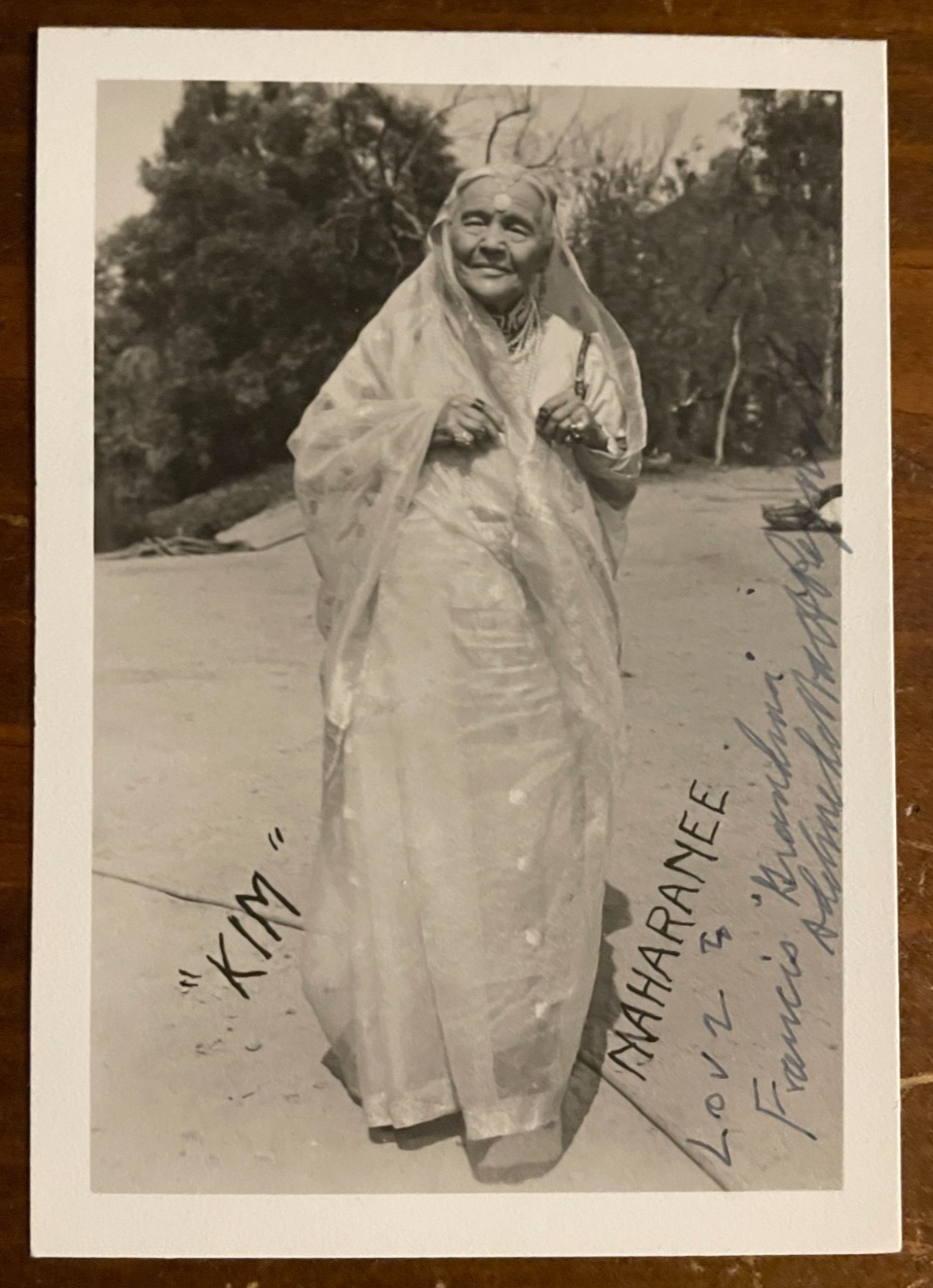 Adeline de Walt Reynolds Signed Autograph Signature 3.5x5 Vintage B&W Photograph