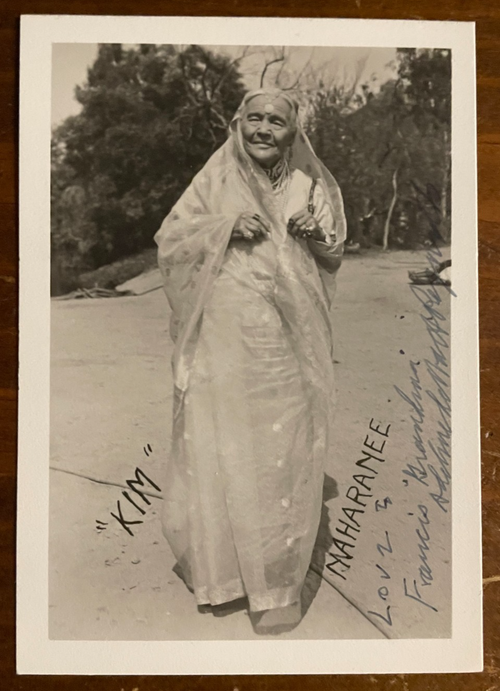 Adeline de Walt Reynolds Signed Autograph Signature 3.5x5 Vintage B&W Photograph
