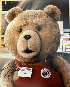 Seth MacFarlane TED Signed Autograph Signature 8x10 Matte Photograph COA