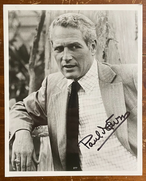 Paul Newman Signed Autograph Signature 8x10 Glossy Photograph