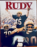 Rudy Ruettiger Signed Autographed Signature 8x10 Matte Photograph COA