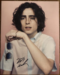 Timothee Chalamet Signed Autograph Signature 8x10 Matte Photograph COA
